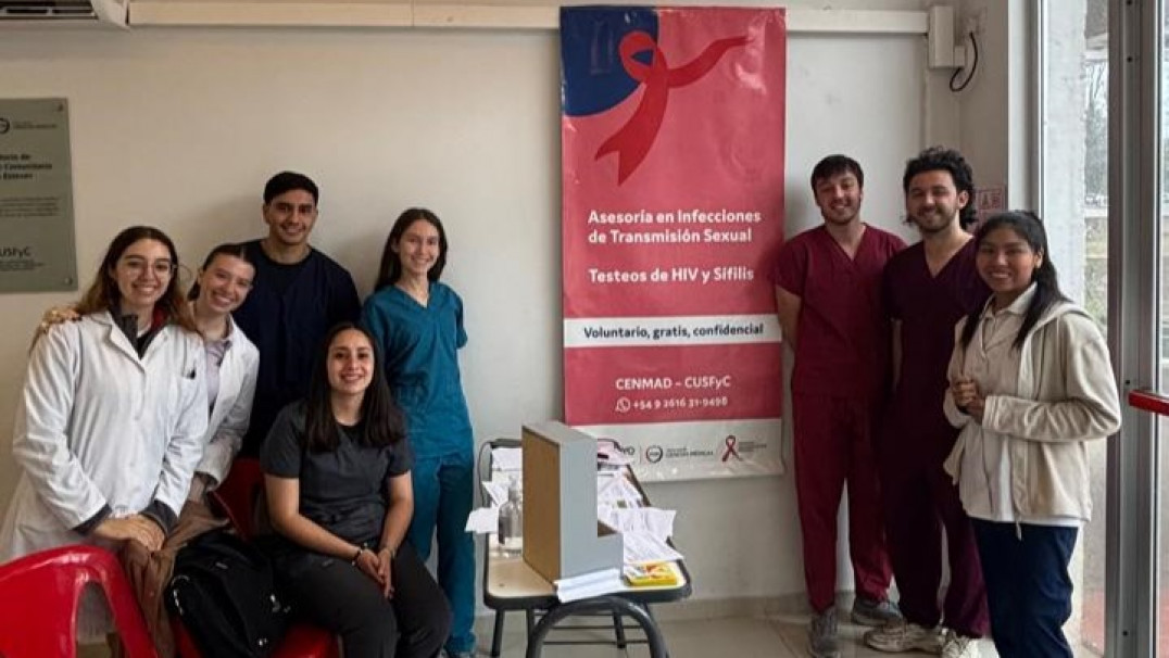 imagen Realizamos 140 testeos en una nueva campaña de detección temprana del VIH y la sífilis
